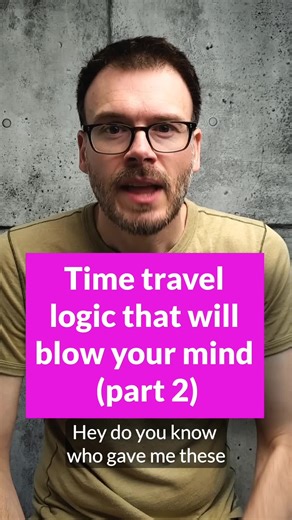 There's some headscratching stuff in part 2 of my time travel series. #mystery #science #sciencerules #physics #timetravel #puzzles #unsolvedscience