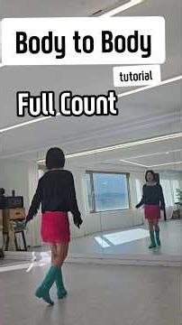 Learn the basic steps of body-to-body line dance.