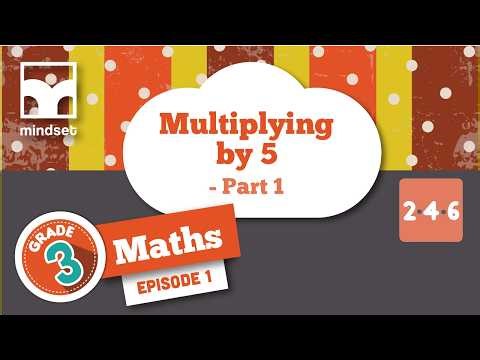 Patterns, Functions & Algebra: Multiplying by 5 - Part 1