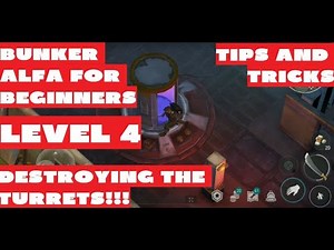 LDOE Alfa bunker lvl 4 walkthrough! Destroying turret. Tips and secrets 😀