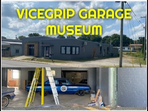 ViceGrip Garage Museum, Otis did it old iron and American pickers shop