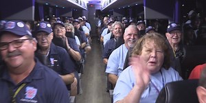 Great River Honor Flight Mission 72 gets underway