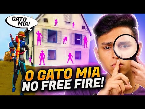 FIZ UM ESCONDE-ESCONDE DIFERENCIADO NO FREE FIRE!!