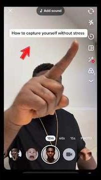 How to capture yourself on black app without stress