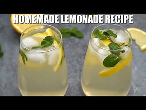 How to Make Homemade Lemonade Recipe - Sweet and Savory Meals