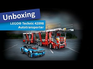 LEGO® Technic 42098 Autotransporter | Unboxing & Speedbuild