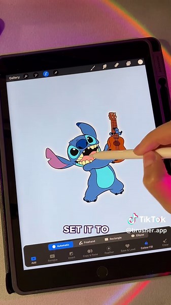 How to make outline for stickers in Procreate #procreatetutorial #procreatetips #drawingtutorial