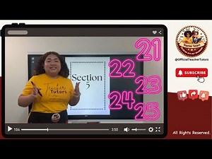 🔢 Numbers 21–25: Count, Observe, and Understand