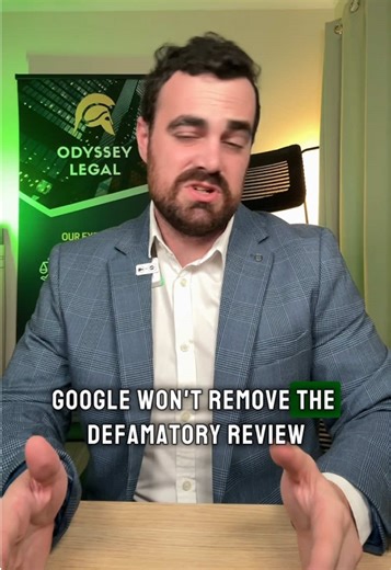 Google will not remove reviews just because you ask and will only act on court orders. When defamatory Google reviews damage your Queensland business you must send a concerns notice to the reviewer requiring removal or amends within twenty-eight days. If they refuse you can apply for court orders requiring removal. Time matters because reputational damage compounds and evidence deteriorates. Facing defamatory Google reviews? Let’s talk. 📞07 5370 8759 📧 info@odysseylegal.com.au 🌐 https://www.o
