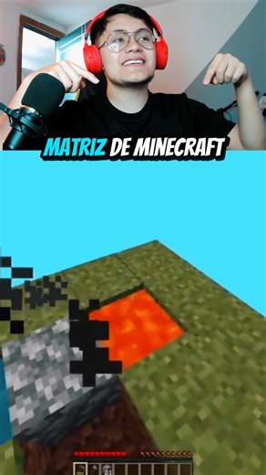 FALLOS IN THE MINECRAFT MATRIX! | #shorts #minecraft #minecraftbedrock #minecraftjava