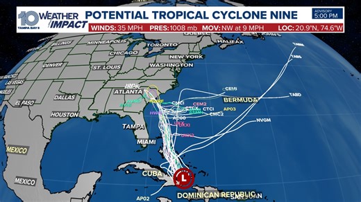 What is a 'Potential Tropical Cyclone?' Here's what to know about the system in Atlantic
