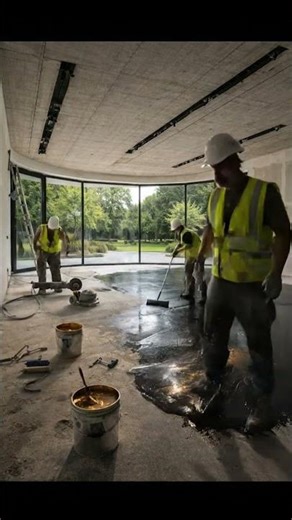 Unreal Lava Floor Makeover 🔥 😱 Luxury Epoxy Transformation #shorts #ai #trending #viral