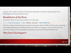 Resolving the Idle Timeout Expired Exception During JSON Deserialization in Spring Boot 2
