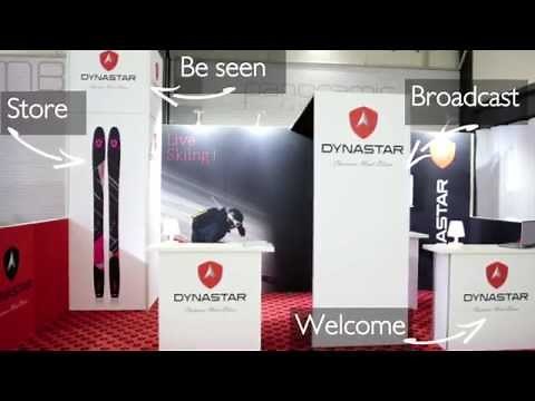 Panoramic H-Line modular booth setup