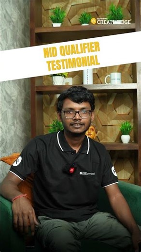 How Mohit Cracked NID DAT Mains 2026 🎨 | Creative Edge NID Student Testimonial #shorts