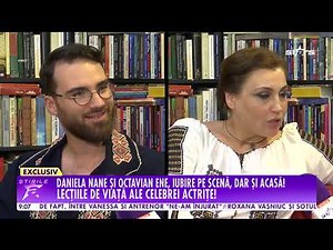 Daniela Nane și Octavian Ene, iubire pe scenă, dar și acasă! Lecțiile de viață ale celebrei actrițe