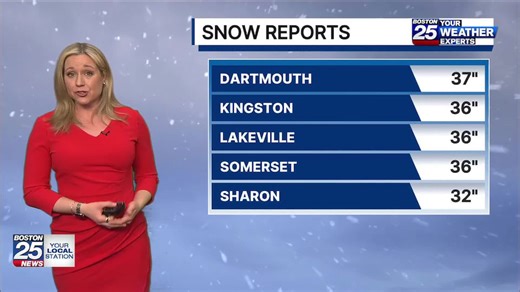 New Mass. blizzard reports: Town-by-town list of the highest snow totals