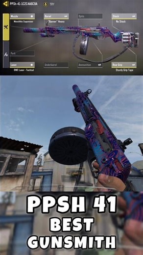 PPSh-41 Best Gunsmith | OP SMG 💥