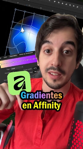 affinity.studio | Cómo hacer gradientes en Affinity #affinity #diseño #canva #design | Instagram