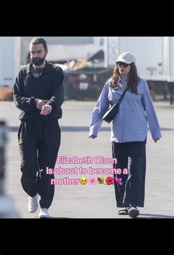 Elizabeth Olsen is pregnant😍❤️ #elizabetholsen #shorts