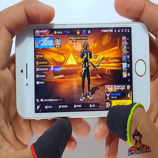 14K views · 384 reactions | iphone 5s Free Fire Gameplay test 2025 full max settings HUD DPI 999#FreeFire #FreeFireGameplay #mobilegames #FreeFireMax #reelsviralシ | Mr.SOIKOT FF | Facebook