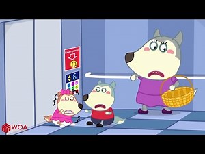 Wolfoo Family Elavator Safty Tips Wolfoo - Learns Safety Tips for Kids | Cartoon For Kids | Wolfoo