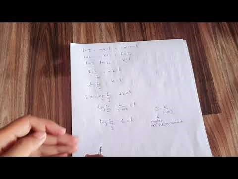 Beer Lambert Law Complete Derivation and Explanation