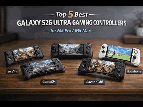 Top 5 Best Galaxy S26 Ultra Gaming Controllers🔥– Unleash Your Gaming Potential Hurry Up!