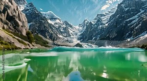 An exclusive HD view of lake louise banff national park country