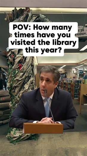 How many times did you visit the library this year?#Meme #MemeCut #CapCut #libraries #librarytiktok