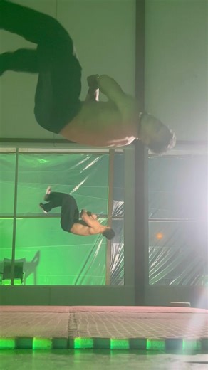 Corkscrew #acrobatics #backflip #parkour #training #tricking #flips