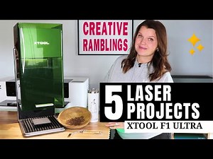 5 Laser Engraver Projects with the xTool F1 Ultra