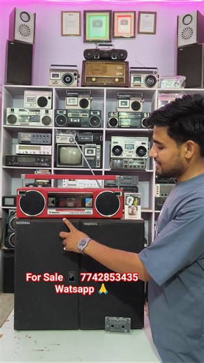 That classic analog sound... testing the National RX-FM15F 4-Band Radio. 🔊" #NationalRXFM15F