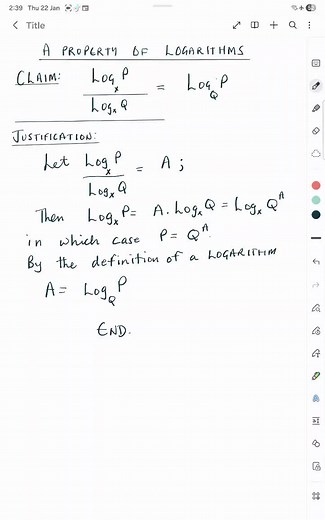 #logarithms #Algebra #MathTok #examprep #learnmath