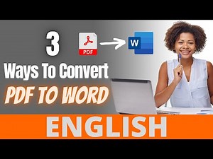 3 Ways to convert PDF to Word #word #cleverpdf #mobileoffice