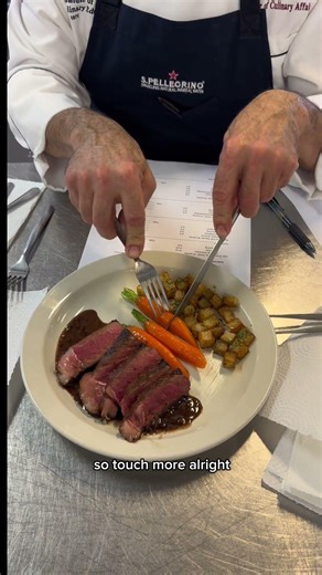 Watch my Steak Exam Get Graded in Culinary School
