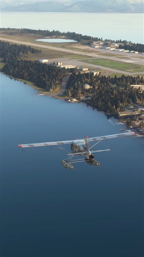 DHC-2 Beaver Prepares To Land