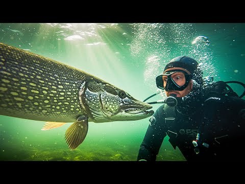 I Couldn't Believe What I Captured UNDERWATER! Pike Fishing The River