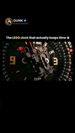 This LEGO Clock Is Actually REAL 😮🧱⏰