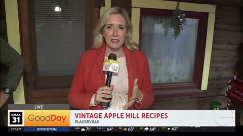 Molly is at Apple Hill trying delicious vintage recipes!
