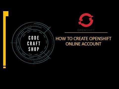 Create openshift online account to access openshift cluster