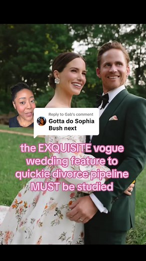 Sophia Bush's Exquisite Vogue Wedding to Quickie Divorce
