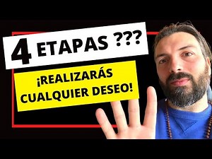 ¿Cómo manifestar lo que realmente deseo? 🤔| La ley de la atracción | 4 ETAPAS para lograrlo