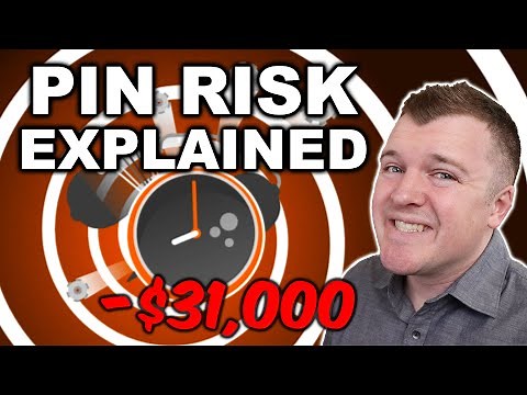 Pin Risk Explained - Always Close When Trading Options!!