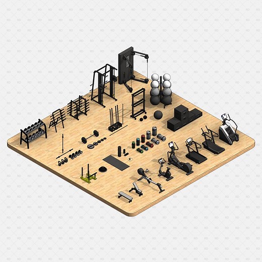 RD Studio on Instagram: "Revit Gym Equipment [Pack 01] Cardio and Functional Training 💪🏼 The pack includes 30 Revit Gym Equipment: treadmill, rower, adjustable bench, cycle machine, mat, kinesis machine, jump rope, and more Revit fitness equipment. How to get it? ⚡️Follow @revit.dynamo 👉🏼 Go to our website! 🤍 Feeling extra lazy? Comment below and we’ll send you the link 🔗 #revit #revitdynamo #revitfamily #revitfamilies #revitarchitecture #revitbim #archlibrary #archolution #bimarchitecture