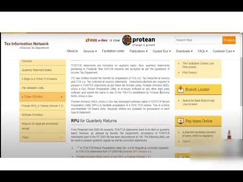 HOW TO FILE LIVE TDS RTEURN 26Q, 24Q, 27EQ WITH RETURN FILING NSDL RPU UTILY FREE OF COST