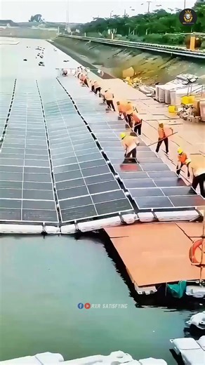 Why is china installing Solar Panels on the Sea? #new