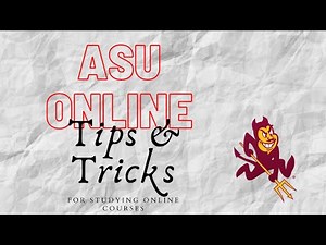Arizona State University Online Students Tips and Tricks To Studying Guide