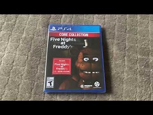 Five Nights at Freddy’s Core Collection PS4 Unboxing