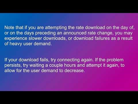 DM60: How To Update Your Postal Rates